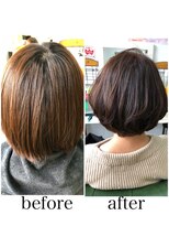 マイン ヘアー クリニック(main hair Clinic) お客様のカラー