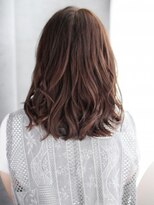 ヘアメイク ナル(hair make nalu)&nbsp;かきあげ前髪のゆるミックスカール
