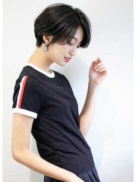 ケアウメダ(CARE UMEDA) 【CARE UMEDA】前下がりショート　徳田圭吾