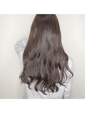 タブーセントラル(TABOO Central) 《TABOO Central》地毛風透明感カラー☆暗髪グレージュ