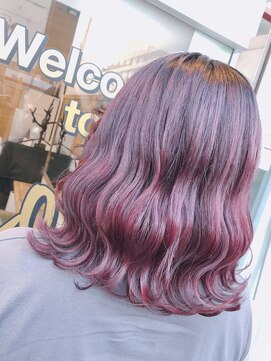 ラビス クローバー(Lovis clover) バーガンディカラー　大人かわいい