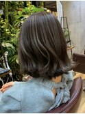 コントラストハイライト×フォギーベージュ【LODAT横浜】