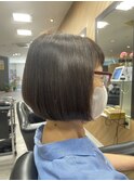 ぶつ切りボブ