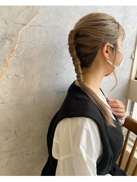ラシエル 両国店(Laciel) タイトなねじり巻きアレンジ♪
