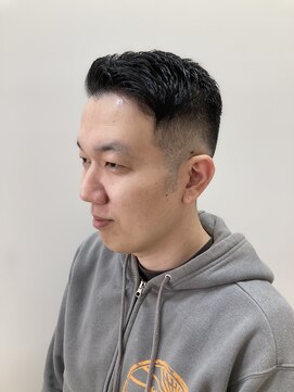 ヘアーライズ 池袋東口店(hair RISE) 7：3フェード風メンズベリーショート刈り上げ