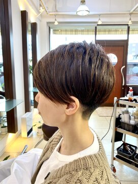 ヘアアーク(HAIR arc) メンズライク#京成津田沼#ツーブロックショートカット#奏の杜