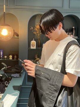 チャンチ(chanch) 【お客様style】ダウンパーマ/アッシュカラー/マッシュ