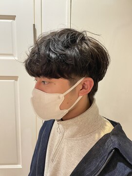 アントワープトーキョー(antwerp TOKYO) 『力石サトシ』波巻き束感ショートツーブロックマッシュ