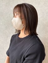 オブジェ シエル(obje't ciel)&nbsp;【obje't ciel】外ハネボブ×アッシュブラウン【山口紗季】