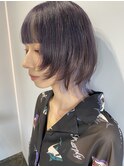 ウルフ×インナーラベンダーカラー