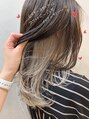 アールヘア(ar hair)&nbsp;インナーカラー◯ホワイトベージュ