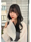【lilley 稲永麻衣】顔周りカット+天神韓国ヘア
