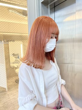 アナ ラーナ(Anna Lanna) 柔らかオレンジヘアー