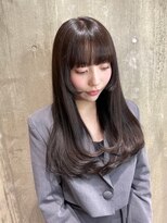 ベール(Vale) うる艶カラー×髪質改善ケア/姫カット/レイヤーカット#1