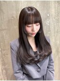 うる艶カラー×髪質改善ケア/姫カット/レイヤーカット#1