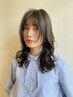 【林指名/期間限定】カット+カラー+クレンジングバブル＋5種TR