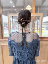 スイート ヘアデザイン(Suite HAIR DESIGN)&nbsp;結婚式 ヘアアレンジ カチモリヘア 【stylist：Yumi】