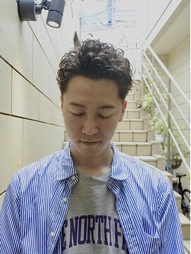 テテコケット(tete coquette) メンズショート×クリームパーマ