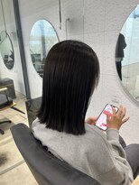 ビーヒアナウ N゜03 金沢駅西店(BE HERE NOW)&nbsp;【ash color/ash brown/鎖骨ライン/ミディアム】