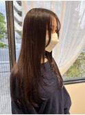 顔まわりレイヤーカット