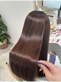 髪質改善ストレート