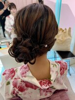 ヘアメイク マリア 福岡天神西通り(hair make MARIA) サイドアップ