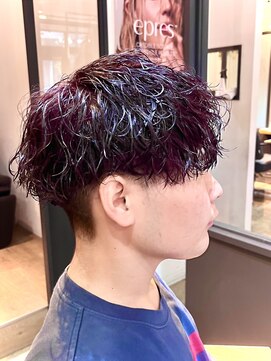 フェリア ファム 桃山台(FERIA fam) ソフトツイストxワインレッド