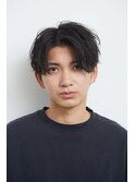 センターパート×ソフトツイスパ