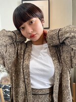 セーヌアワー(CEINE OUR)&nbsp;20代/30代/前髪あり/切りっぱなし/ボブ/ショート/ブリーチなし