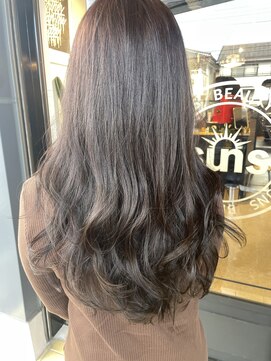 サンズ(suns) 【ブリーチなしココアグレージュ20代30代40韓国レイヤー】seiji