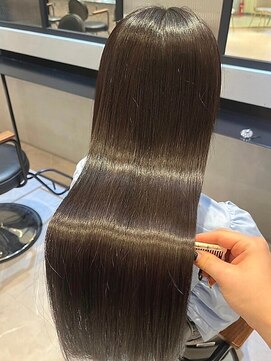 ダブル(W) 髪質改善☆ロングストレート/ナチュラル