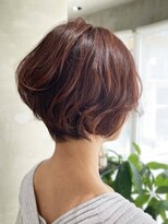 前下がりショートボブ/大人ショート/ふんわりショート/30代40代