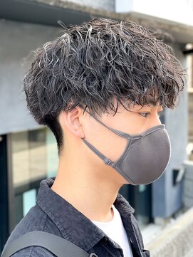 エルマーク 京都河原町(L-MARK) ツイストスパイラル波巻きパーマスパイラルパーマパーマメンズ