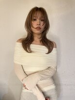 ヘアサロン エフ 渋谷(F)&nbsp;ブラウンレイヤー