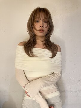 ヘアサロン エフ 渋谷(F) ブラウンレイヤー