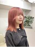 ◎ブロンドハイトーンカラーデザインカラーアンブレラカラー金髪