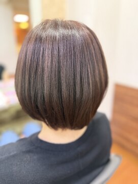 アークスヘアー 20代30代40代大人可愛い髪質改善カラー艶感ストレート透明感