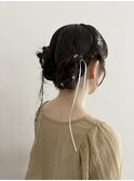 ツヤ感ローシニヨン