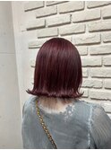 チェリーレッド/チェリーピンク/カシスピンク/ダブルカラー