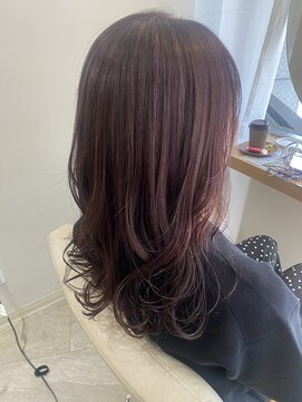 パラゴ(PARAGO.) 艶感！ベリーピンクブラウン