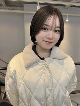 ヌープヘアーアイス(NUUP.hair ici) 秋色◎20代30代40代暗めカラーくびれレイヤーミディ