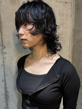 メーヴェ(Mowen) 南堀江 レイヤー パーマ