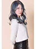 シルバーグレー×オーシャンブルーデザイン
