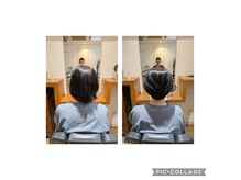 適切なカットを施せばハンドブローだけで収まります♪