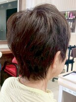 ヘアークリアー 春日部 ミセス 首元すっきり軽やかショートスタイル 美シルエット