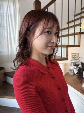 レプリカ(REPLICA +brucke) チェリーレッドカラー