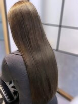 ファイン 美容室 深川店(FINE)&nbsp;20代30代40代ストレートナチュラルブラウン髪質改善艶感カラー