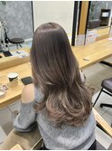 黒髪/クラゲヘアー/オリーブグレー/小顔/ココアベージュ/佐倉