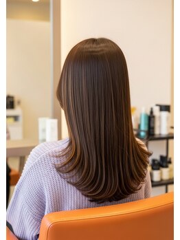 ルネッサンスヘアー ラファエロ(RAFFAELLO)の写真/酸熱トリートメントで髪質改善！今までにない仕上がりの良さに感動♪髪の内部から補修し、美艶ヘアに◎