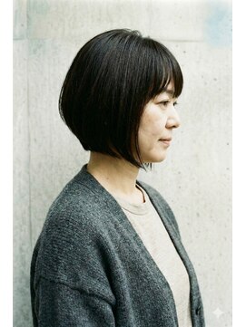 シエル ヘアーメイクアップ(CieL hair make up) 前下がりグラデーションボブ
